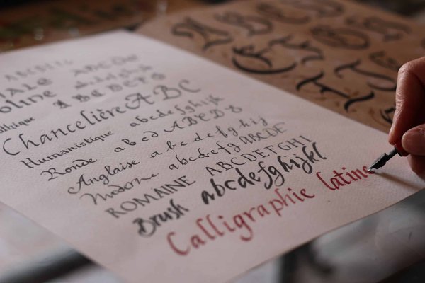The art of calligraphy: creating a home workspace for lettering